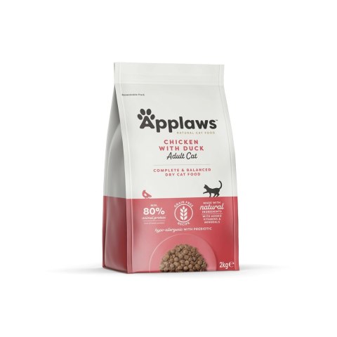 APPLAWS CAT Kurczak i Kaczka - karma dla kota z wysoką zawartością mięsa - 2kg
