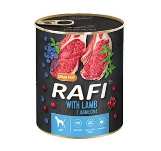 DOLINA NOTECI Rafi z jagnięciną, borówką i żurawiną - mokra karma dla psa - 800g