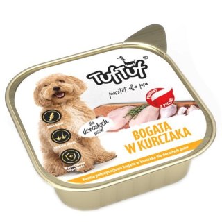 Tuf Tuf Pasztet drobiowy alupak dla psa 300g
