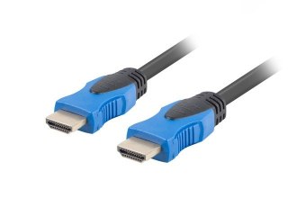 Kabel HDMI M/M v2.0 4K pełna miedź 10m czarny Lanberg