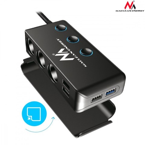 Rozdzielacz gniazda zapalniczki MCE218 Maclean