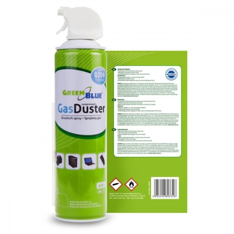 Sprężone powietrze 600 ml GB600 GreenBlue