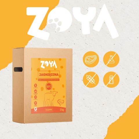 ZOYA COLDPRO Jagnięcina sucha karma dla psa 3kg