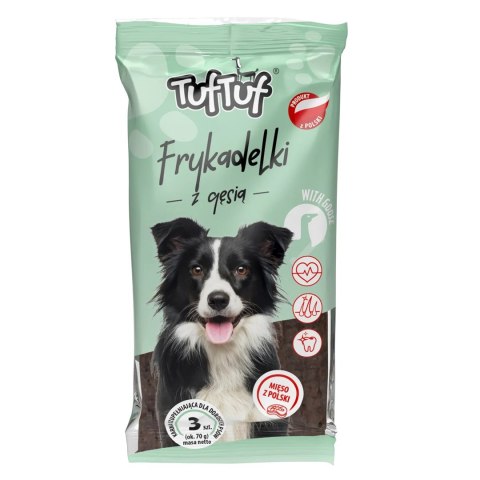 Tuf Tuf Frykadelki z gęsią dla psa 3szt.