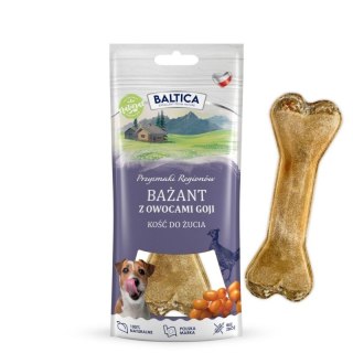 BALTICA PRZYSMAKI REGIONÓW Kość do żucia bażant z jagodami goji 1szt
