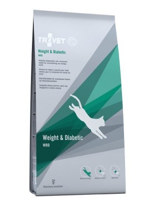 TROVET Weight & Diabetic WRD - sucha karma dla kota - 3 kg