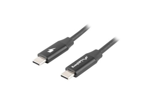 Kabel USB-C M/M 2.0 CA-CMCM-40CU-0018-BK Czarny 1.8m Lanberg