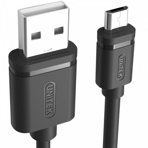 Kabel USB - microUSB 2.0, 1,5M, M/M; Y-C434GBK Unitek