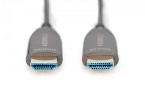 Kabel połączeniowy hybrydowy HDMI AOC | HDMI-A męski-męski | HDMI 2.1 | UHD-2 8K@60Hz | 48Gbps |HDR, eARC, HDCP 2.2, CEC | 30m