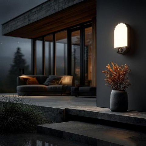 Lampa Led z czujnikiem ruchu 15W MCE340 GR Maclean