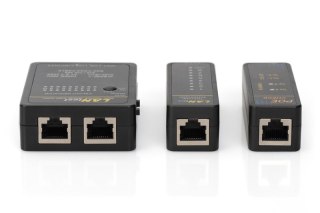 Tester kabli sieciowych i komunikacyjnych (RJ45, RJ12, RJ11, BNC) Digitus