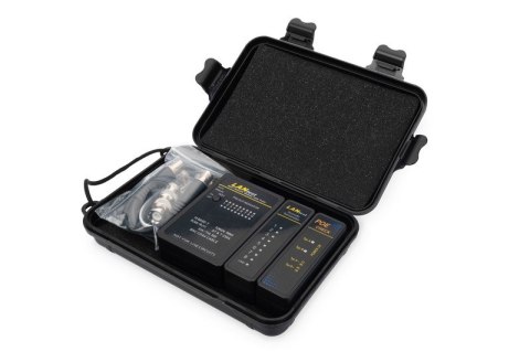 Tester kabli sieciowych i komunikacyjnych (RJ45, RJ12, RJ11, BNC) Digitus