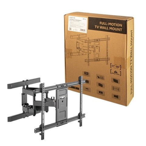 Uchwyt ścienny LCD/LED VESA 37-80 cali Max. 60kg LogiLink