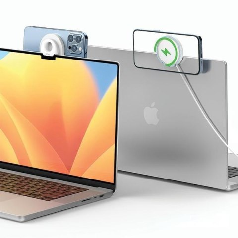 Uchwyt indukcyjny do MacBooka MagSafe BM-300 biały
