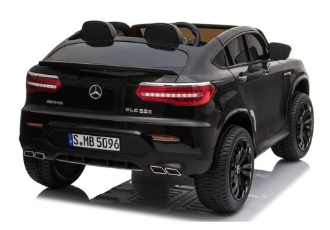 Auto na Akumulator Mercedes GLC 63S Dwuosobowy LED MP3 Czarny Lakierowany LEAN CARS