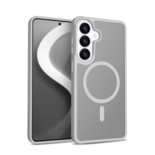 Etui Hybrid Matte Magnetic - MagSafe Samsung Galaxy S26 Szare