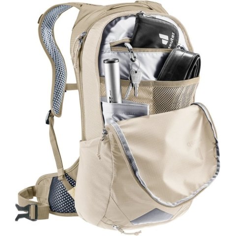 Plecak rowerowy Deuter Race Air 10, alu/greystone