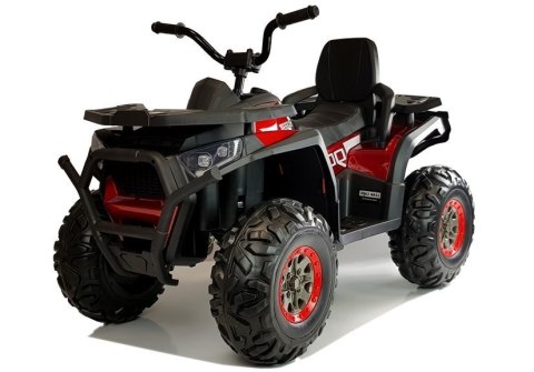 Quad na Akumulator XMX607 Światła LED MP3 Czerwony Lakier LEAN CARS