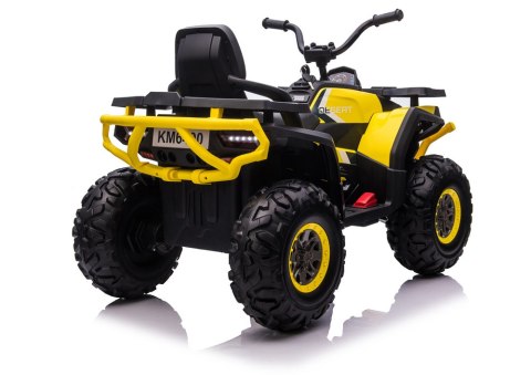 Quad na Akumulator XMX607 Dla Dzieci Światła LED MP3 Żółty LEAN CARS