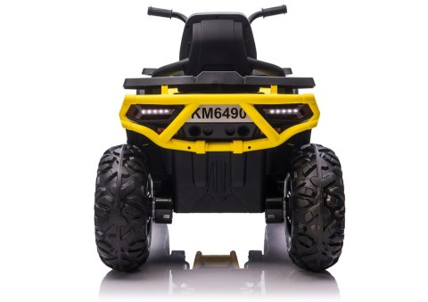Quad na Akumulator XMX607 Dla Dzieci Światła LED MP3 Żółty LEAN CARS