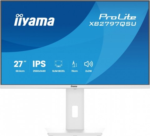 Monitor 27 cali XB2797QSU-W1 IPS, QHD, 2xHDMI, DP, 350cd, 75Hz, 1000:1, USB HUB x4