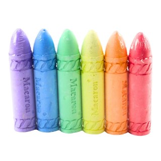 Kreda Kolorowa Neonowa Tablicowa Chodnikowa Zestaw 6 Szt LEAN