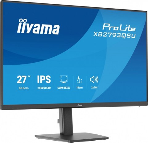 Monitor 27 cali XB2793QSU-B1 IPS, QHD, HDMI, DP, 2xUSB
