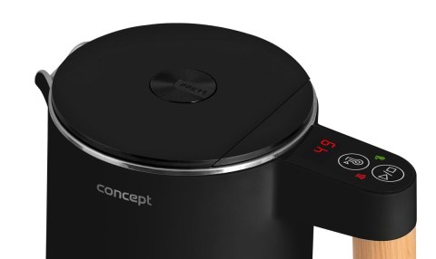 Czajnik 1,5L double wall czarny RK3301 Concept