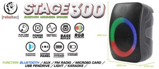 Głośnik Bluetooth STAGE 300 Rebeltec