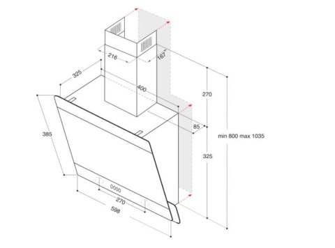 Okap AKR 65F LM K Whirlpool