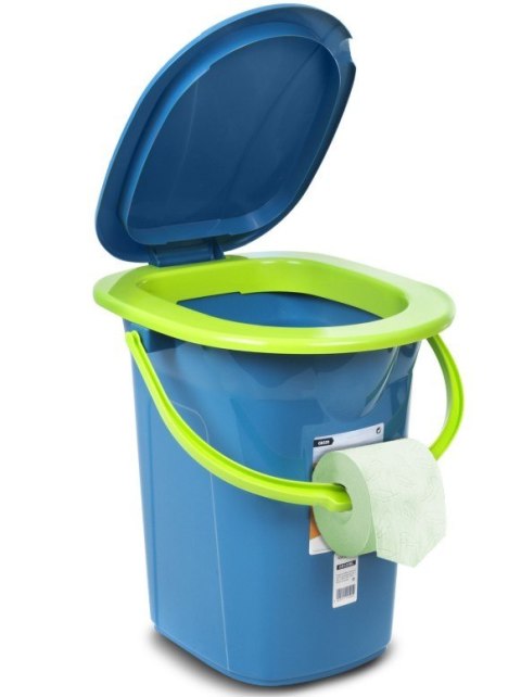 Toaleta turystyczna GB320BL morski-limonka GreenBlue
