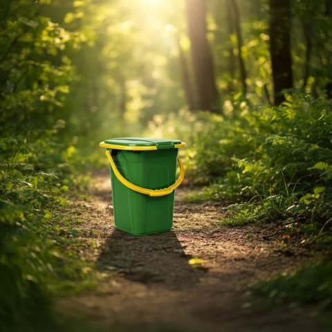 Toaleta turystyczna GB320GO ciemnozielono-pomarańczowa GreenBlue