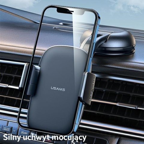 Uchwyt na kokpit lub do szyby US-ZJ063 Czarny USAMS