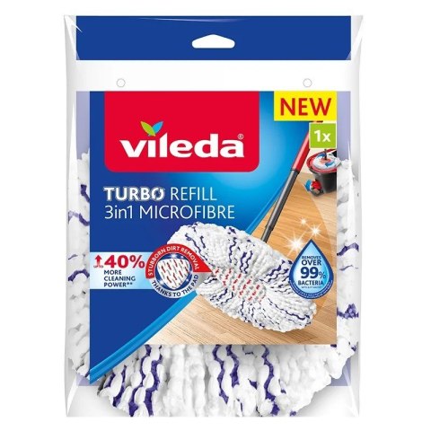 Wkład do mopa obrotowego TURBO 3w1 Microfibre Vileda