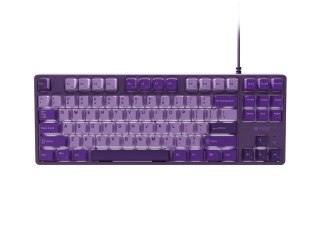 Klawiatura Fury Kanabo K2 US fioletowa podświetlenie mechaniczna