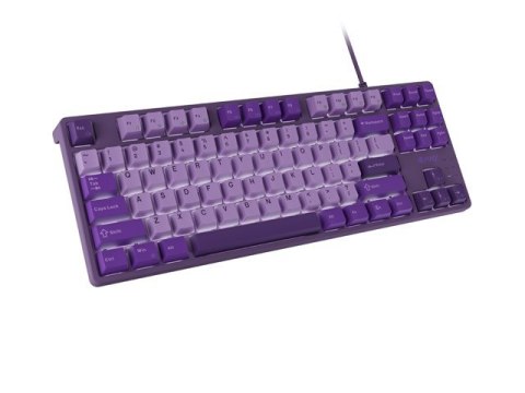 Klawiatura Fury Kanabo K2 US fioletowa podświetlenie mechaniczna