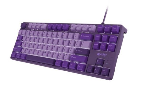 Klawiatura Fury Kanabo K2 US fioletowa podświetlenie mechaniczna
