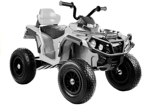 Quad na Akumulator BDM0906 Pompowane Koła Światła LED MP3 Biały LEAN CARS