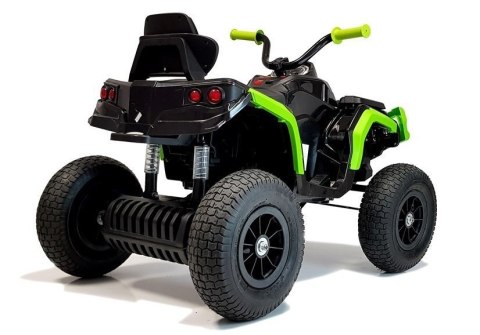 Quad na Akumulator BDM0906 Pompowane Koła Światła LED MP3 Czarny LEAN CARS