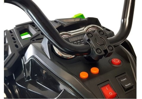 Quad na Akumulator BDM0906 Pompowane Koła Światła LED MP3 Czarny LEAN CARS