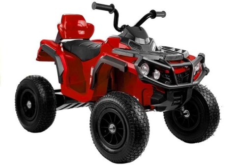 Quad na Akumulator BDM0906 Pompowane Koła Światła LED MP3 Czerwony LEAN CARS