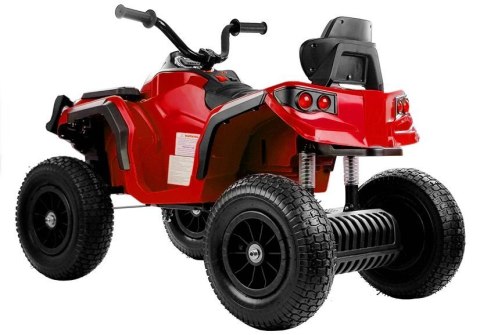 Quad na Akumulator BDM0906 Pompowane Koła Światła LED MP3 Czerwony LEAN CARS