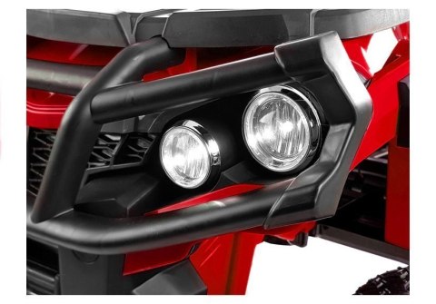 Quad na Akumulator BDM0906 Pompowane Koła Światła LED MP3 Czerwony LEAN CARS