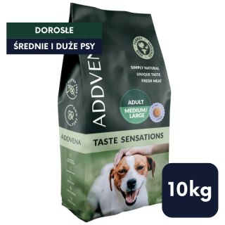 ADDVENA TASTE SENSATIONS dla dorosłych psów średnich i dużych ras 10kg