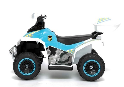 Quad na Akumulator GTS1188-A Światła LED Muzyka Schowek Biały Policyjny LEAN CARS