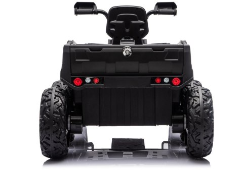 Quad Na Akumulator ATV 6 Kół Z Przyczepką JC606 24V 4x4 Zielony LEAN CARS