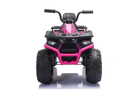 Quad Pojazd Na Akumulator JC333 Światła LED MP3 Różowy LEAN CARS