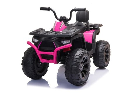 Quad Pojazd Na Akumulator JC333 Światła LED MP3 Różowy LEAN CARS