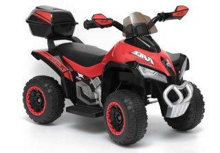 Quad na Akumulator GTS1188-A Światła LED Muzyka Schowek Czerwony LEAN CARS