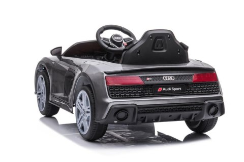 Auto Na Akumulator Audi R8 Lift A300 Światła LED Pilot Srebrne LEAN CARS